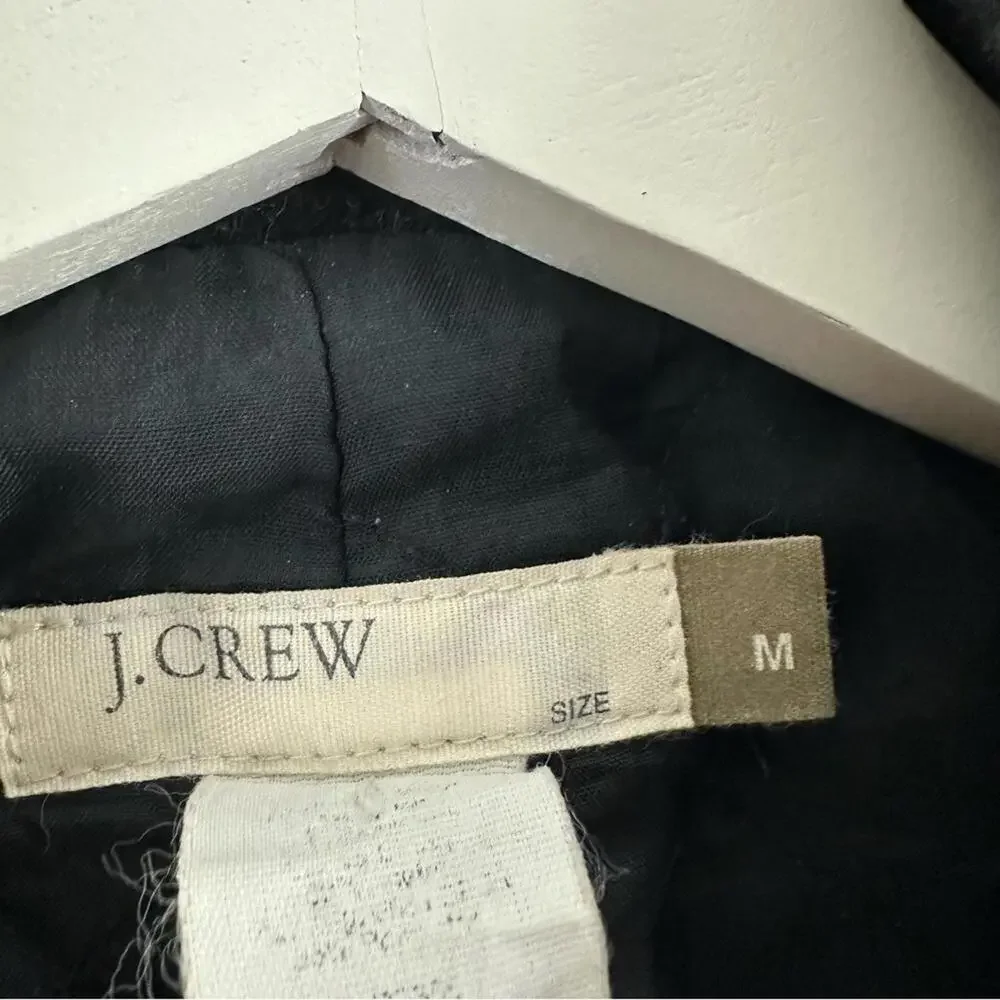 J. Crew Women’s Grey Wool Blend Button Down Thinsulate Coat Size M
